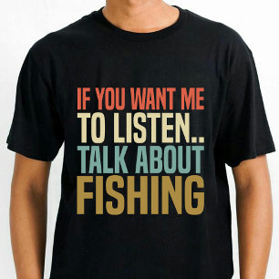 Camiseta Entusiasta de pesca com a aventura externa - Retro
