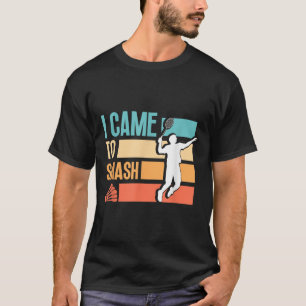 Camiseta Entusiasta de Peteca de Badminton Treinador de Raq