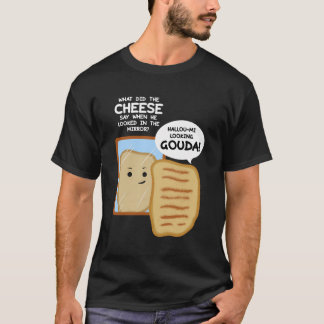Camiseta Entusiasta de queijo Gouda Turophile Cheesemaker C