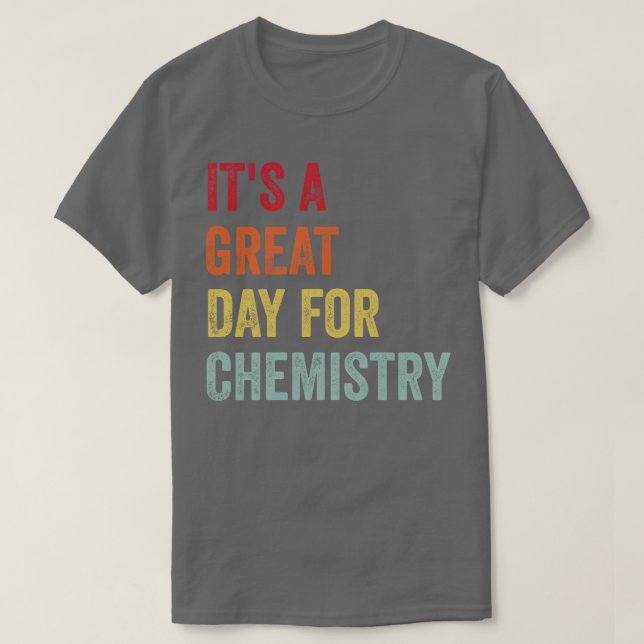 Camiseta Entusiasta de Química (Frente do Design)