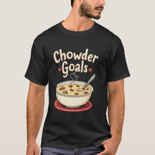 Camiseta Entusiasta de Sopa de Marisco Amante de Frutos do