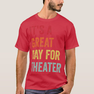 Camiseta Entusiasta de Teatro
