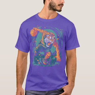 Camiseta entusiasta do basquete