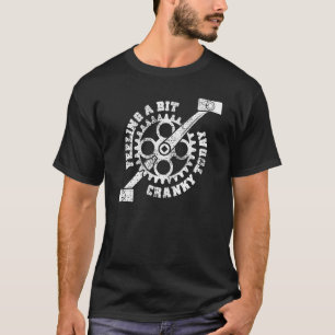 Camiseta Entusiasta do ciclista da bicicleta de motociclist