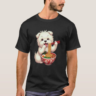 Camiseta Entusiasta do Coton De Tulear Dono de Cachorro Fil