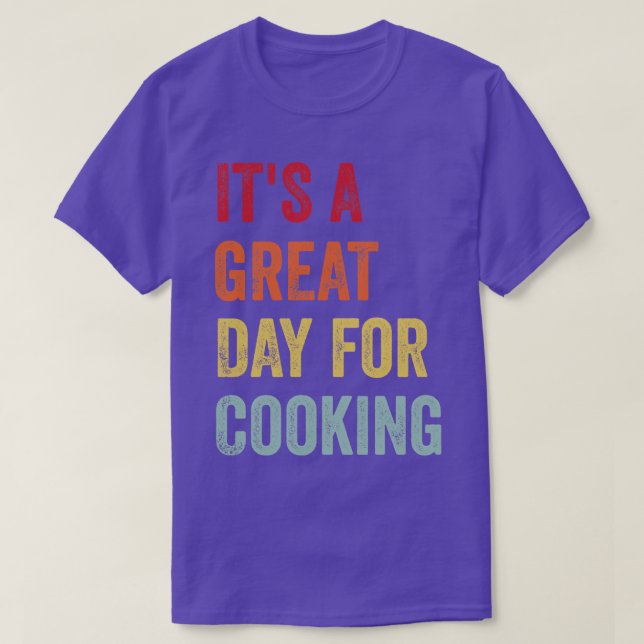 Camiseta Entusiasta do cozinhar (Frente do Design)