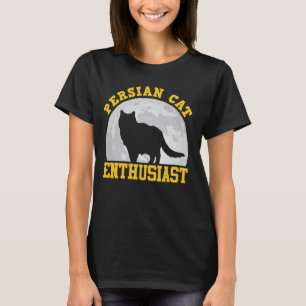 Camiseta ENTUSIASTA DO GATO PERSA Mãe de Gato Persa Mulhere