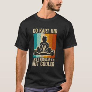 Camiseta Entusiasta do Kart Racing Karting Driver Carrando