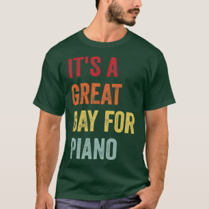 Camiseta Entusiasta do Piano