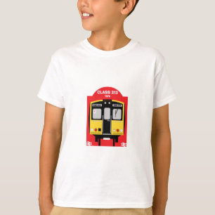 Camiseta Entusiasta do trem ferroviário britânico