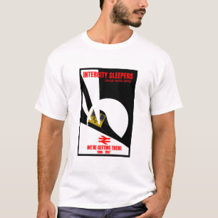 Camiseta Entusiasta do trem ferroviário britânico