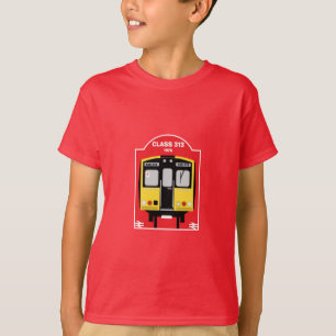 Camiseta Entusiasta do trem ferroviário britânico