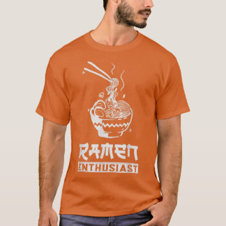 Camiseta Entusiasta Ramen Entusiasta da Comida japonesa 364