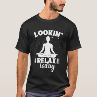 Camiseta Entusiastas de Pilates Procuram Relaxar Hoje Pilat