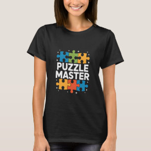 Camiseta Entusiastas do Quebra-Cabeça Mestre