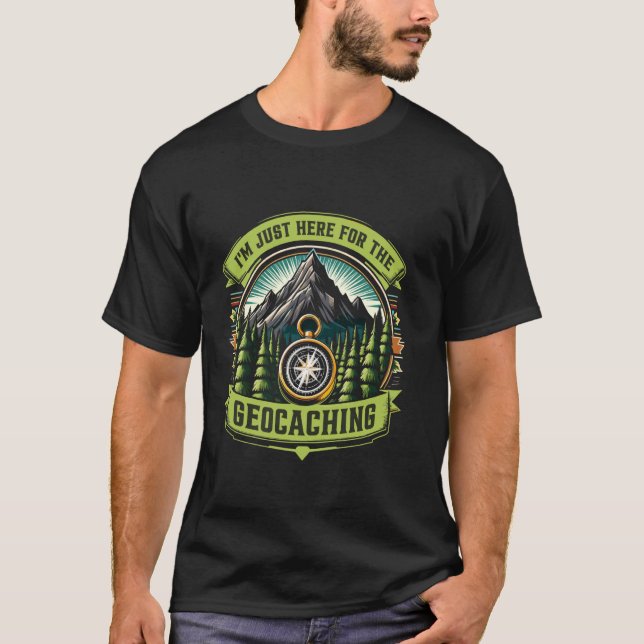 Camiseta Entusiastas engraçados com cache (Frente)