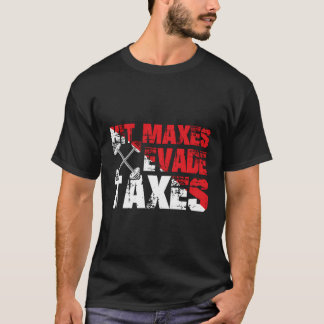 Camiseta Entusiastas malhações Evitam Impostos sobre o Humo