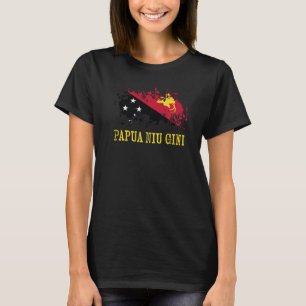 Camiseta entusiastas papuásios da Nova Guiné para Papua Nov