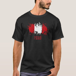 Camiseta Entusiastas peruanos pelo Peru e Premium