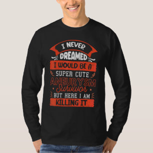 Camiseta Enurísmo Cinto Sobrevivente Cirurgia Cerebral Sens