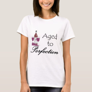 Camiseta Envelhecido aos t-shirt e aos presentes da