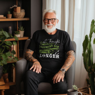 Camiseta Envelhecimento Engraçado Humor