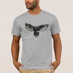 Camiseta Envergadura do roupa da grafite