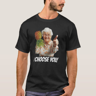 Camiseta Envergonhamento Inapropriado Do Abacaxi Swinger En