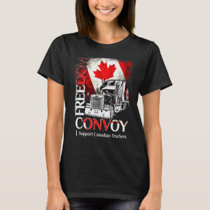 Camiseta Enviado pela Liberdade do Canadá 2022 Caminhoneiro
