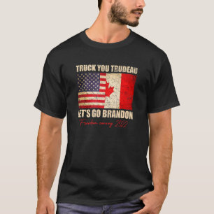 Camiseta Enviado pela Liberdade do Canadá 2022 Caminhoneiro