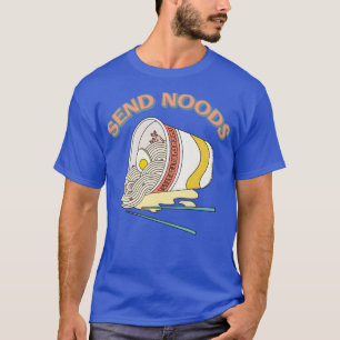 Camiseta Enviar Comida de Noods Ramen Noodle Cup