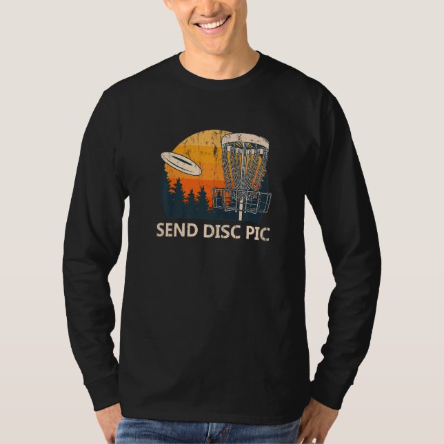 Camiseta Enviar disco Pic Disco Golf Disco Golfe Golf Disco (Frente)