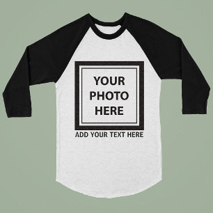 Camiseta Enviar imagem foto & adicionar texto – Personaliza