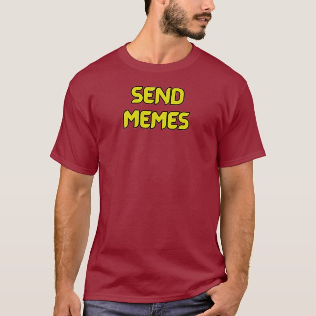 Camiseta Enviar Memes (Frente)