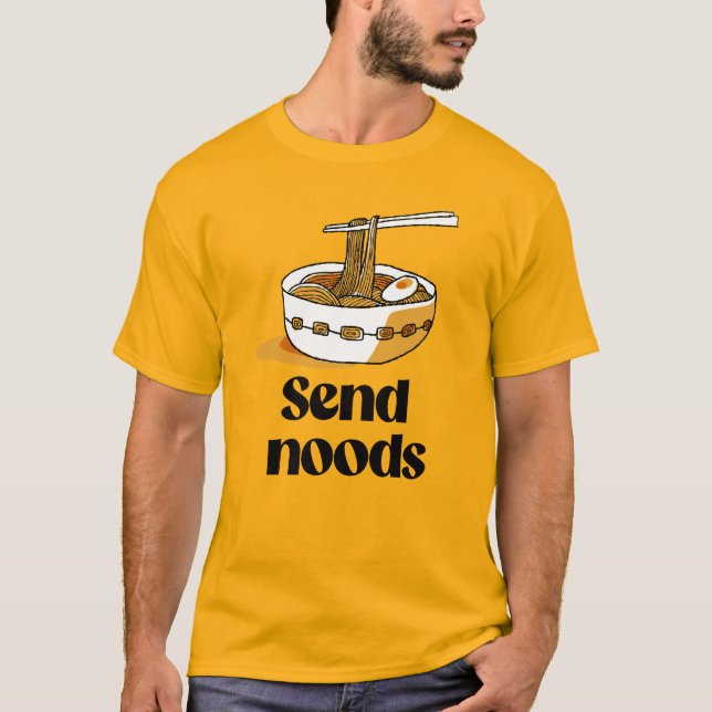 Camiseta Enviar noods (Frente)