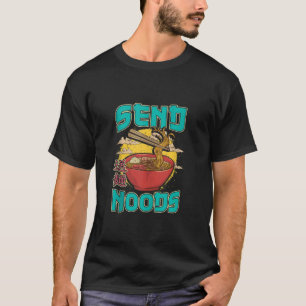 Camiseta Enviar Noods Ramen Japonês Noodles Pho Bowl Anime 