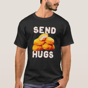 Camiseta Enviar Nuggen de frango de Comida rápida Nuggen