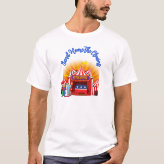 Camiseta Enviar para casa os palhaços - Design do circo pol