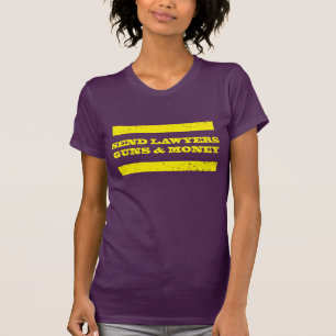 Camiseta Envie a advogados armas & dinheiro (o impressão