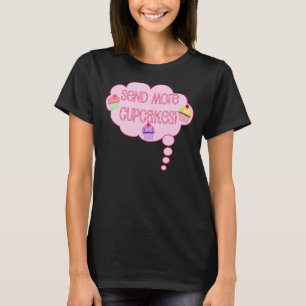 Camiseta Envie mais cupcakes!
