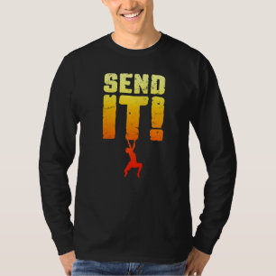 Camiseta Envie-o Escalada Bouldering Escalador Menino 2