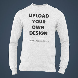 Camiseta Envie Seu Próprio Design Aqui   Modelo Personaliza