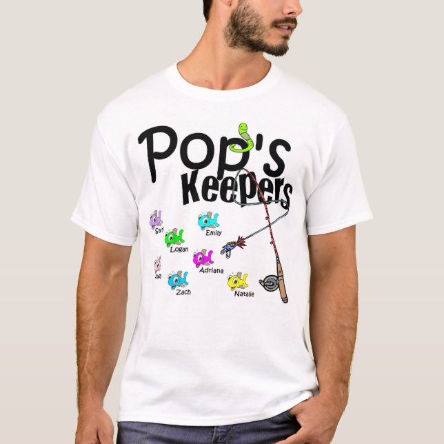 Camiseta Envie um e-mail PRIMEIRO para Keepers Pop (Frente)