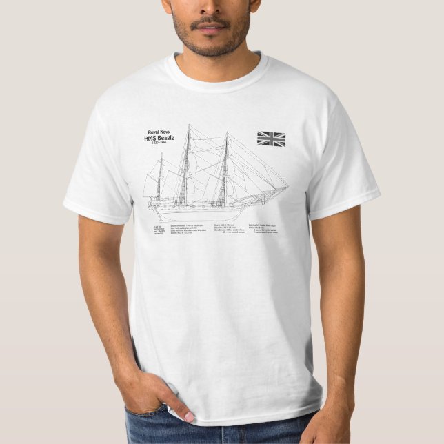 Camiseta Envio de Altura do Barramento HMS - Esquema de Ent (Frente)