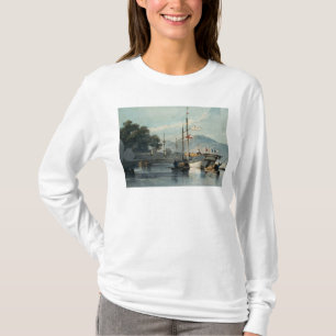 Camiseta Envio em um rio chinês