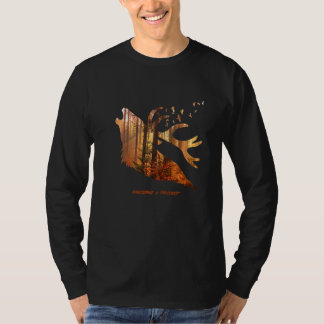 Camiseta Environmental protection and conservation deer for