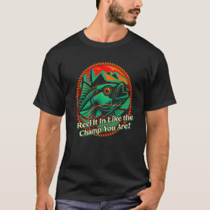 Camiseta Envolva-O Como Se Fosse O Hobby A Pescar Ca