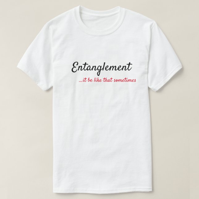 CAMISETA ENVOLVIMENTO... É ASSIM ÀS VEZES (Frente do Design)