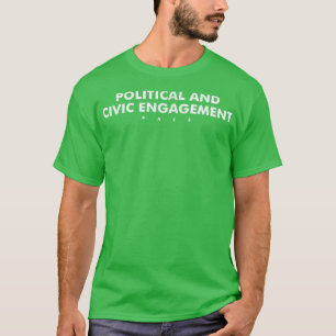 Camiseta Envolvimento político e cívico do PACE