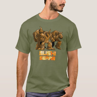 Camiseta Enxame Brown de Mushi